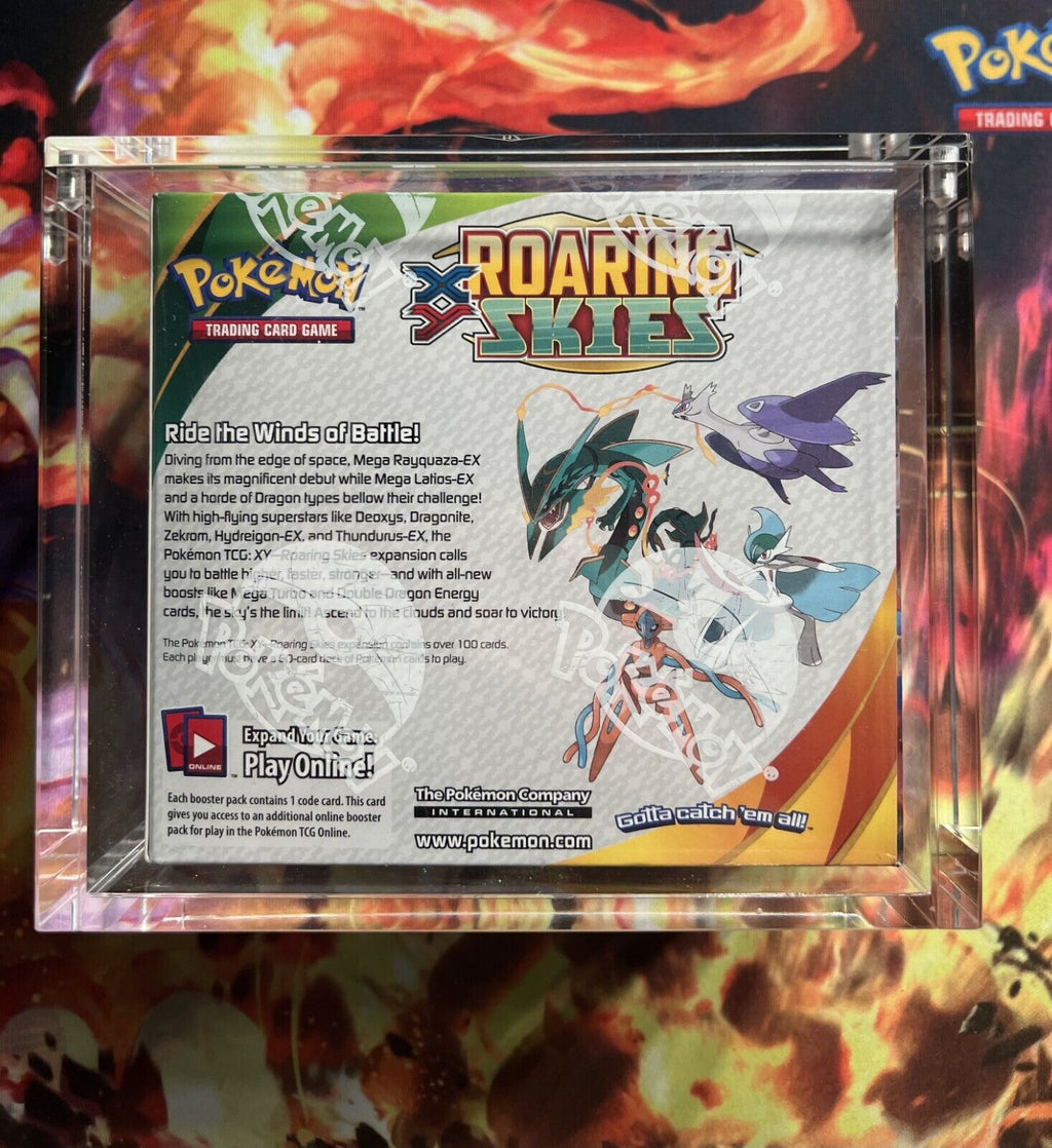 Pokemon XY Roaring Skies Booster Box Factory Sealed w/Acrylic Brand New