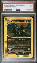 Pokemon Umbreon H29/H32 PSA 5 Aquapolis E-Series Holo Rare 2003