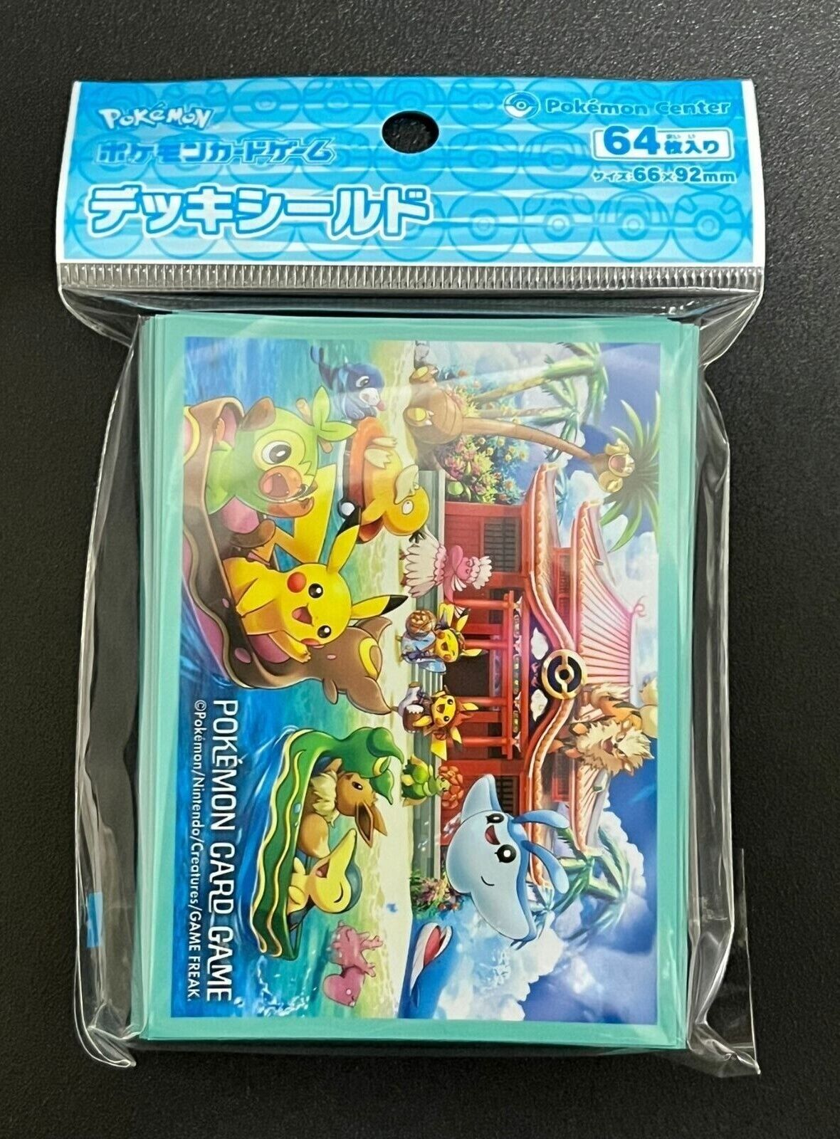 Pokemon Okinawa Pokemon Center Card Sleeves Exclusive Japanese Limited New 2022