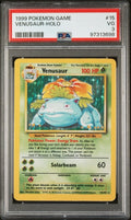 Pokemon Venusaur 15/102 PSA 3 VG Base Set Holo Rare Unlimited WOTC 1999 Big 3