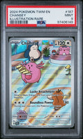 Pokemon Chansey 187/167 PSA 9 Mint Twilight Masquerade Illustration Rare FA