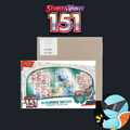 Pokemon TCG Scarlet & Violet 151 Blooming Waters Case of 6 Factory Sealed
