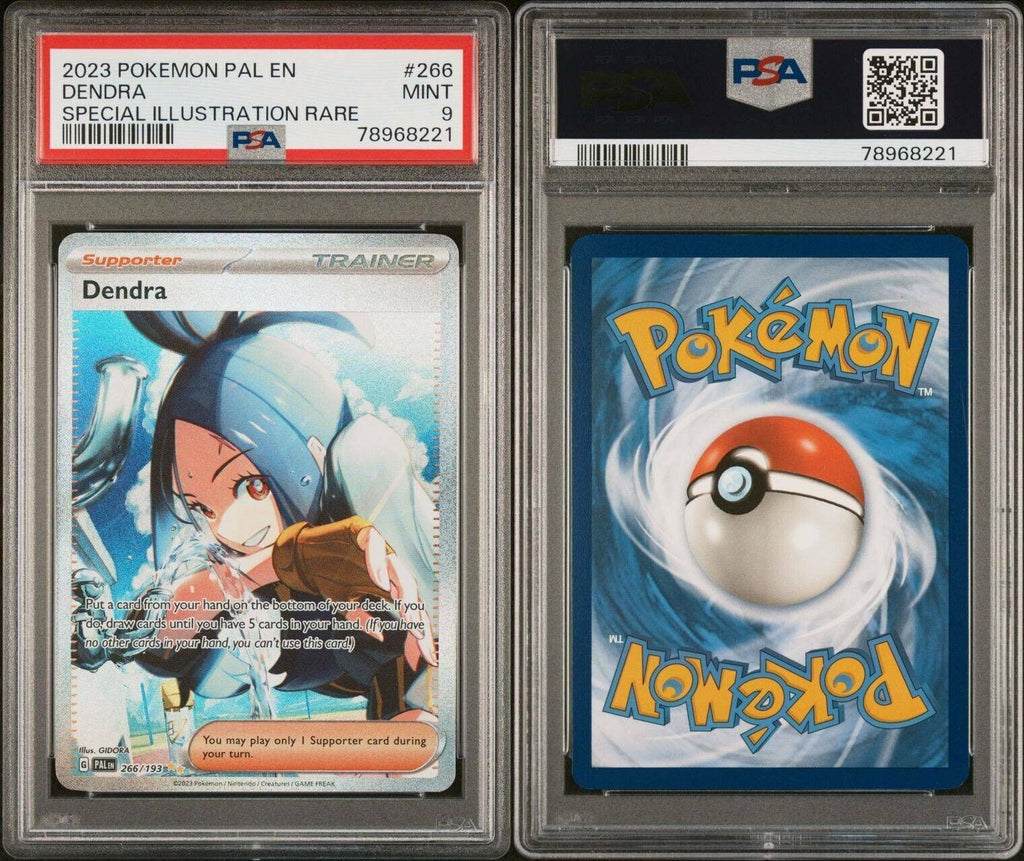 Pokemon Dendra 266/193 PSA 9 Mint Paldea Evolved SIR Full Art Scarlet Violet