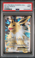 Pokemon Jolteon EX 28a/83 PSA 9 Mint XY Mega Powers Collection Alt Art Promo FA