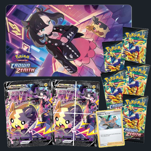 Pokemon TCG Morpeko V Union Premium Playmat Collection Case of 6 Factory Sealed