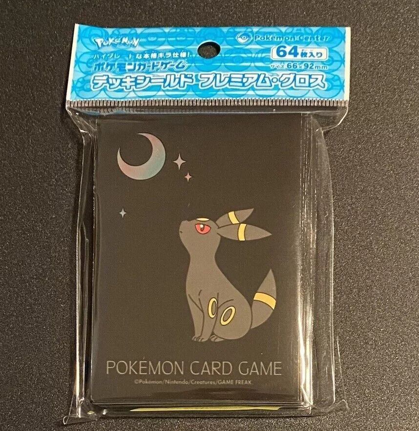 Pokemon Center Moonlight Umbreon Card Sleeves Japanese Exclusive Limited Foil 64