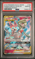 Pokemon Gardevoir & Sylveon GX 130/214 PSA 10 Gem Mint Sun & Moon Unbroken Bonds