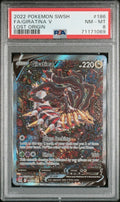 Pokemon Giratina V 186/196 PSA 8 NM-MT Lost Origin Full Art FA Alt Art SWSH