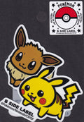 Pokemon Pikachu & Eevee B-Side Label Japanese Premium Art Sticker New
