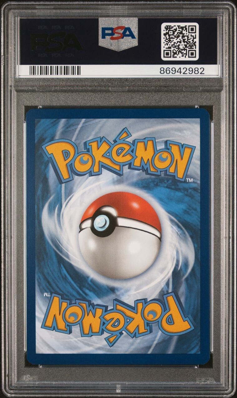 Pokemon Entei 112/091 PSA 10 Gem Mint Paldean Fates Shiny Holo Rare PAF EN