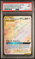Pokemon Moltres/Zapdos/Articuno GX 69/68 PSA 9 Mint Hidden Fates Secret FA