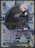 Weiss Schwarz Fate Grand Order Knight of the Sacred Shield Mash E082 SP Gold Sig
