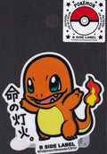 Pokemon Charmander B-Side Label Japanese Premium Art Sticker New