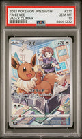 Pokemon Eevee VMAX 210/184 PSA 10 Gem Mint Japanese VMAX Climax CHR Full Art