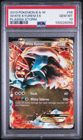 Pokemon White Kyurem EX 96/135 PSA 10 Gem Mint BW Plasma Storm Ultra Rare 2013