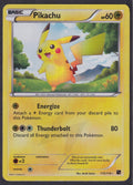Pokemon Pikachu Holo 115/114 Black & White Secret Rare Special Foil