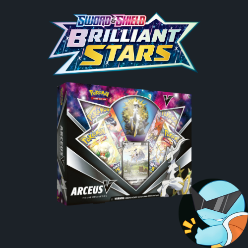 Pokemon TCG Arceus V Figure Collection Box Factory Sealed New Cosmic Eclipse