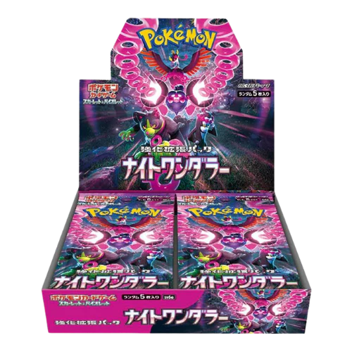Pokemon Night Wanderer Booster Box Japanese Sealed Factory Shrink SV6a