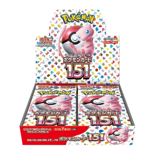 Pokemon Scarlet & Violet 151 Booster Box Japanese Sealed Factory Shrink SV2a