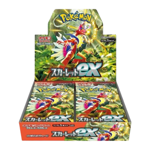 Pokemon Scarlet ex Booster Box Japanese Sealed Factory Shrink SV1s