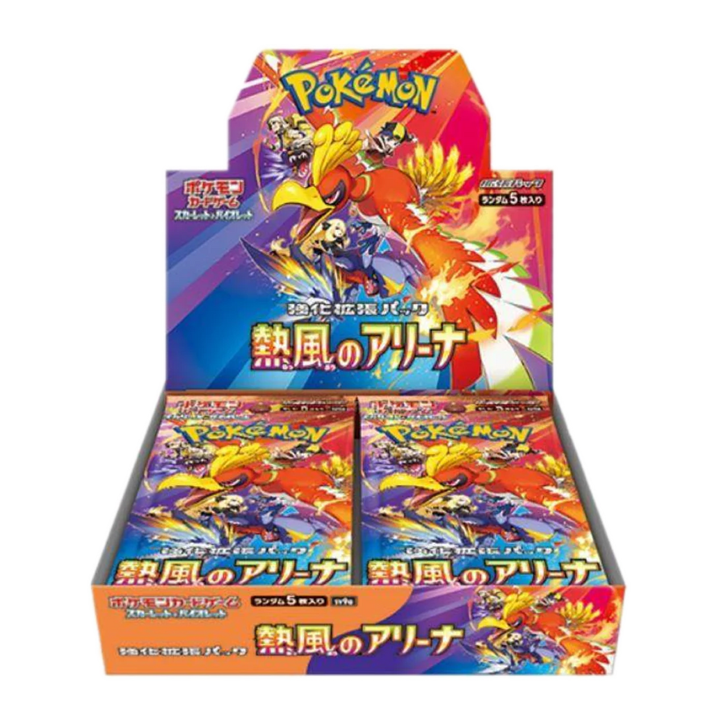 Pokemon Heat Wave Arena Booster Box Japanese Sealed Factory Shrink SV9a